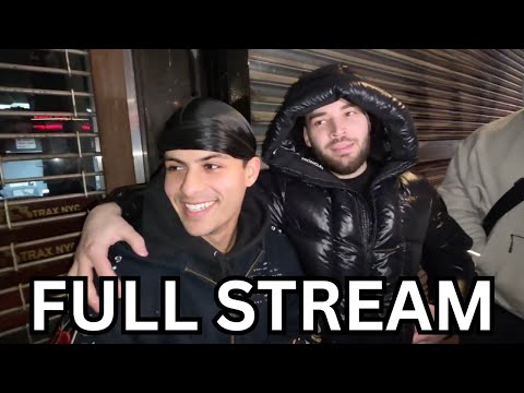 4 JAN - Exploring New York Ft. Adin Ross, Cuffem, TraxNYC, CracBaby & More FULL Stream!