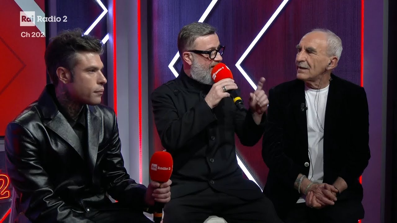 Intervista a Fedez e Marco Masini (Serata Cover) - Radio 2 a Sanremo