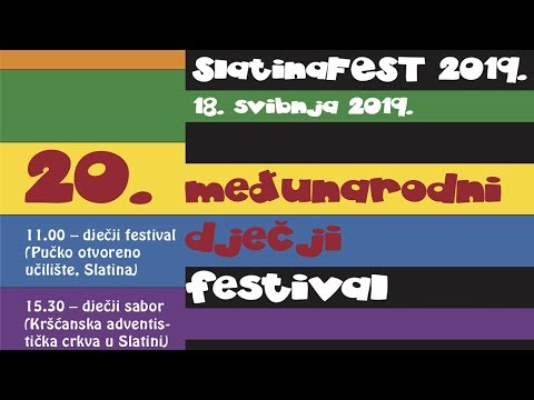 Najava Slatina fest 2019