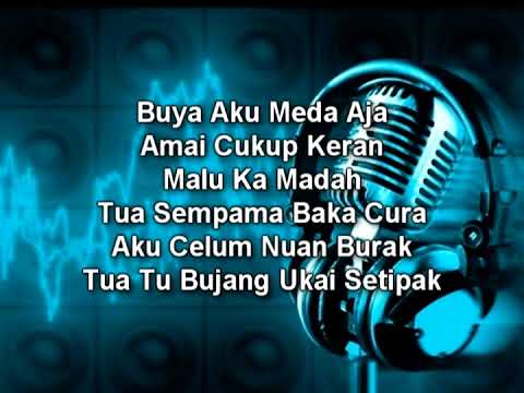 Keling Menua (Karaoke) - Angela Lata Jua