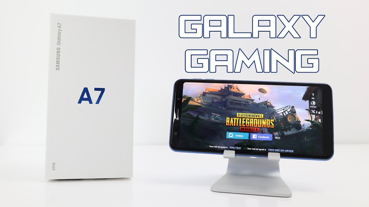 Samsung Galaxy A7 PUBG Asphalt 9 & FIFA Gaming Review
