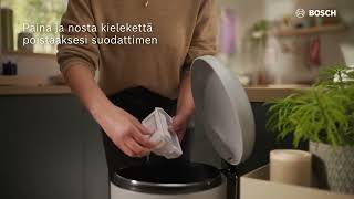 Bosch Home Robotics Spotless HowTo Filter cleaning and replacement FI