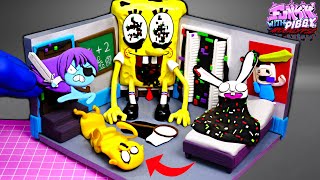 FNF Making Corrupted Room FNF Pibby Mod | SpongeBob Friday NIGHT FUNKIN'