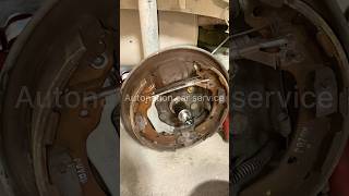 How rear brake shoe working and maintenance | #brakeshoe cleaning | handbrake