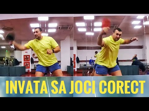 TENIS DE MASA sau PING PONG - reguli de baza si cum se joaca
