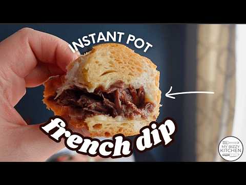 Instant Pot French Dip Sandwiches