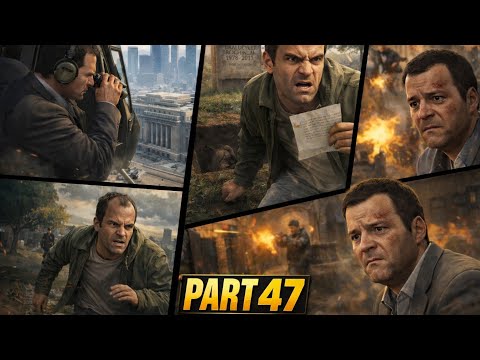 🎮GTA 5 PS5 Gameplay – Part 47: Union Depository Recon, Brad Truth Revealed & Michael Captured! 🔥