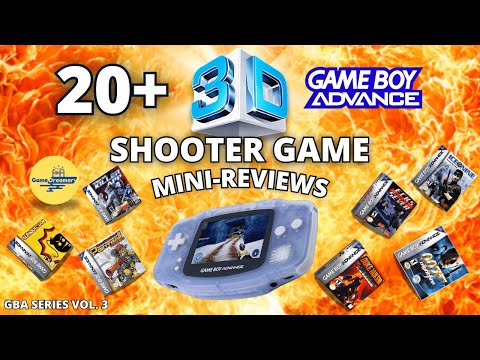 All 20+ Game Boy Advance 3D Shooter Games REVIEWED