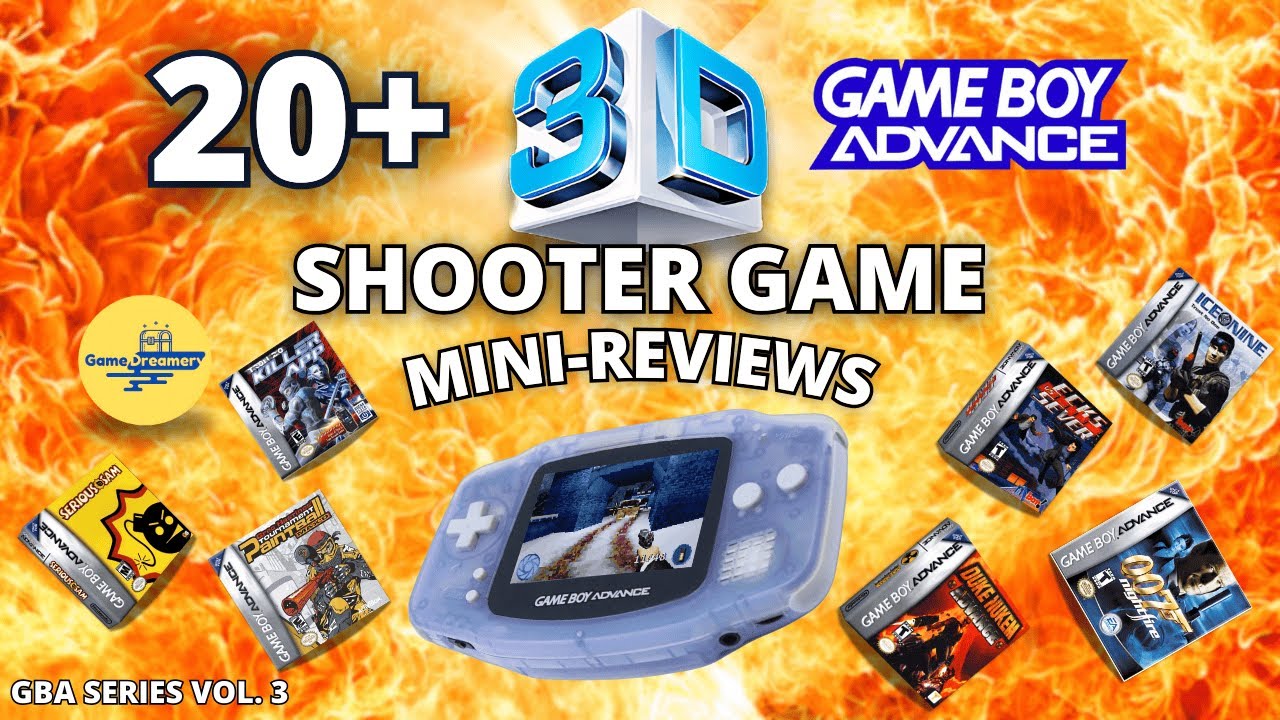 All 20+ Game Boy Advance 3D Shooter Games REVIEWED