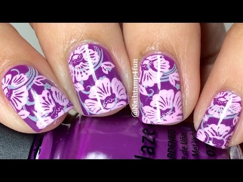 Foral Mani double stamping: Nail Stamping