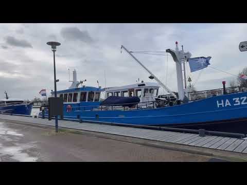 🇳🇱🇳🇱🇳🇱..Walking tour Grouw, Fryslan, The Netherlands 04/01/23 🇳🇱