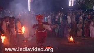 Theyyam at Vayanattu Kulavan Temple