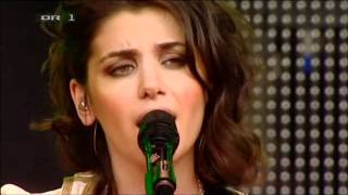 Katie Melua - Nine million bicycles (live ledreborg castle festival)