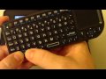 Rii mini wireless keyboard (Worlds smallest wireless ...