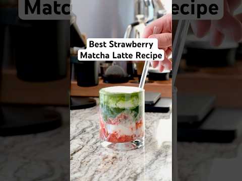 Best Strawberry Matcha Latte Recipe