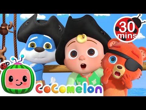 Wally's Pirate Ship Trouble! | Teamwork Saves the Day | ✨JJ's Animal Adventure