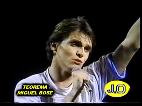 Videoclip de Teorema — Miguel Bosé