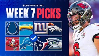 NFL Predictions and Picks For EVERY Week 7 Game [Bucs at Lions, Texans at Seahawks] | Best Bets ✅