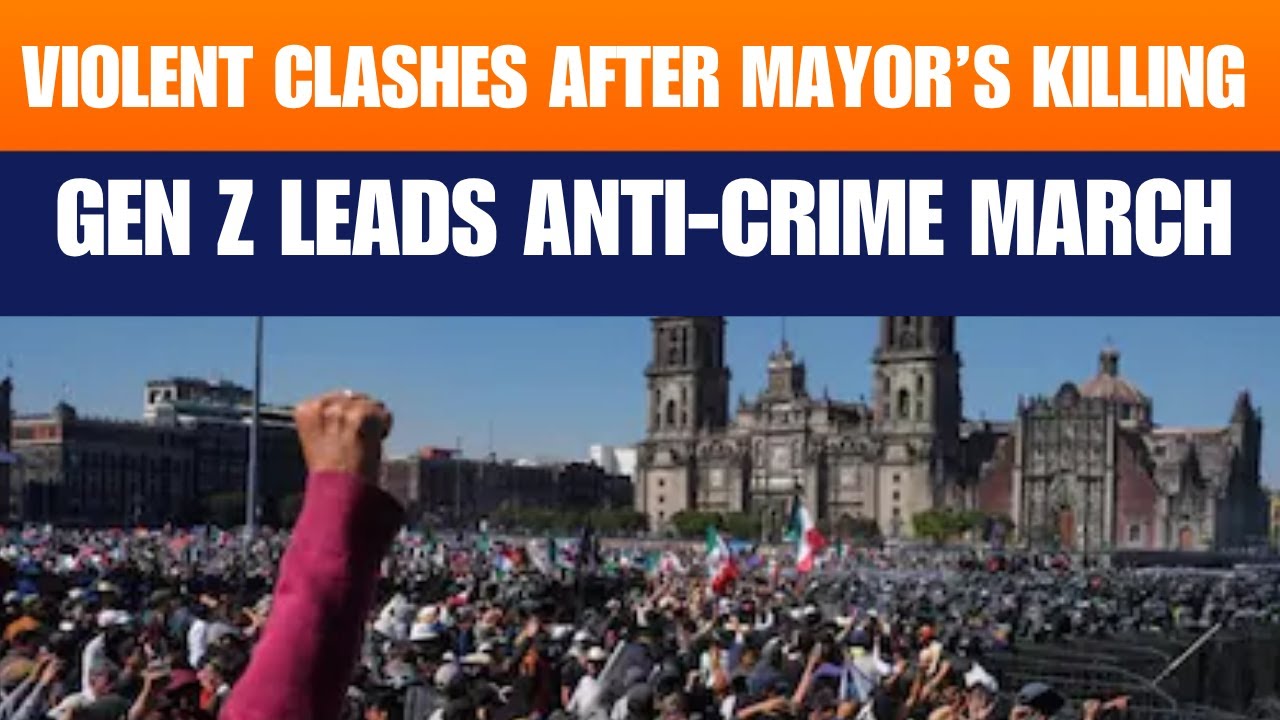 Mexico City Erupts in Protest After Uruapan Mayor's Assassination: Clashes Mar National Palace Demonstration