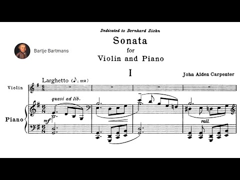 John Alden Carpenter - Violin Sonata (1912)