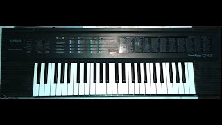 Video thumbnail for CASIO CT-420 by Keyboards - review - repair