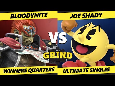 The Grind 124 Onine Winners Quarters - Bloodynite (Ganondorf) Vs. Joe Shady (Pac-Man) Smash Ultimate