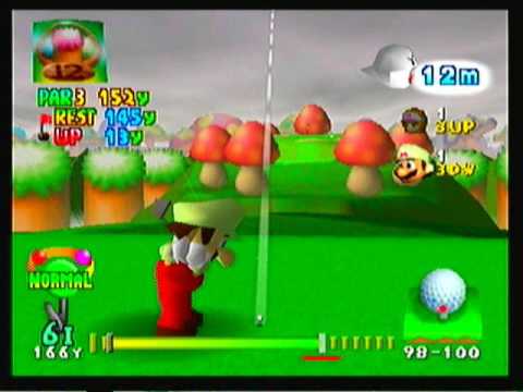 Let's Play Mario Golf PT27 - False Sense of Security on MY Side!