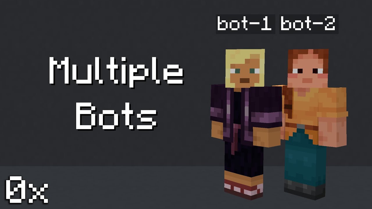 Multiple Mineflayer Minecraft Bots in Python [5]