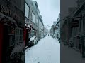 Like in Old Times Winter Wonderland in Snowy Village #snowfall #snowstorm #village
