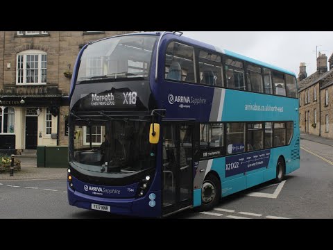 BEST MMC | Route X18: 7544/YX17NNR - ADL Enviro 400 MMC