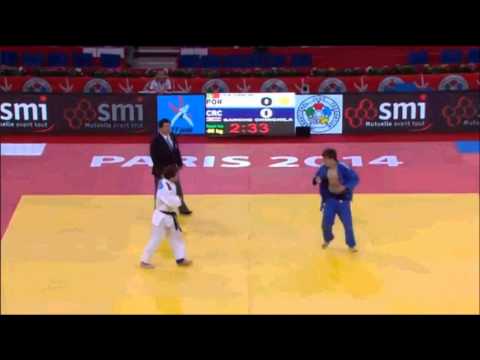 Grand Slam Paris 2014 - Ian Sancho CRC Vs Cesar Diogo POR