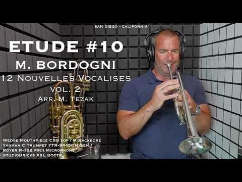 BORDOGNI Etude #10 from 12 Nouvelles Vocalises vol. 2 Arr. M. Tezak