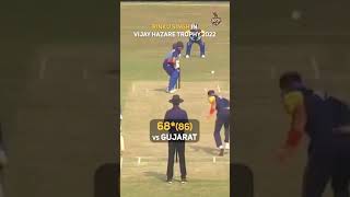 RINKU SINGH in Vijay Hazare Trophy 2022 🔥 | KKR | #shorts