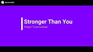 Stronger Than You | Karaoke | Steven Universe