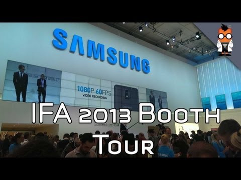 Samsung Booth Tour at IFA 2013