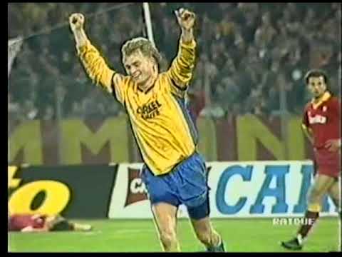 24/04/1991 Uefa Cup Semi Final 2nd leg AS ROMA v BRONDBY