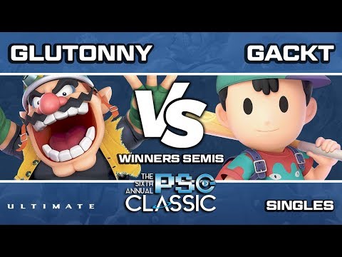 PSG Classic 2019 Smash Ultimate Glutonny (Wario) vs Geki | Gackt (Ness) Winners Semifinals