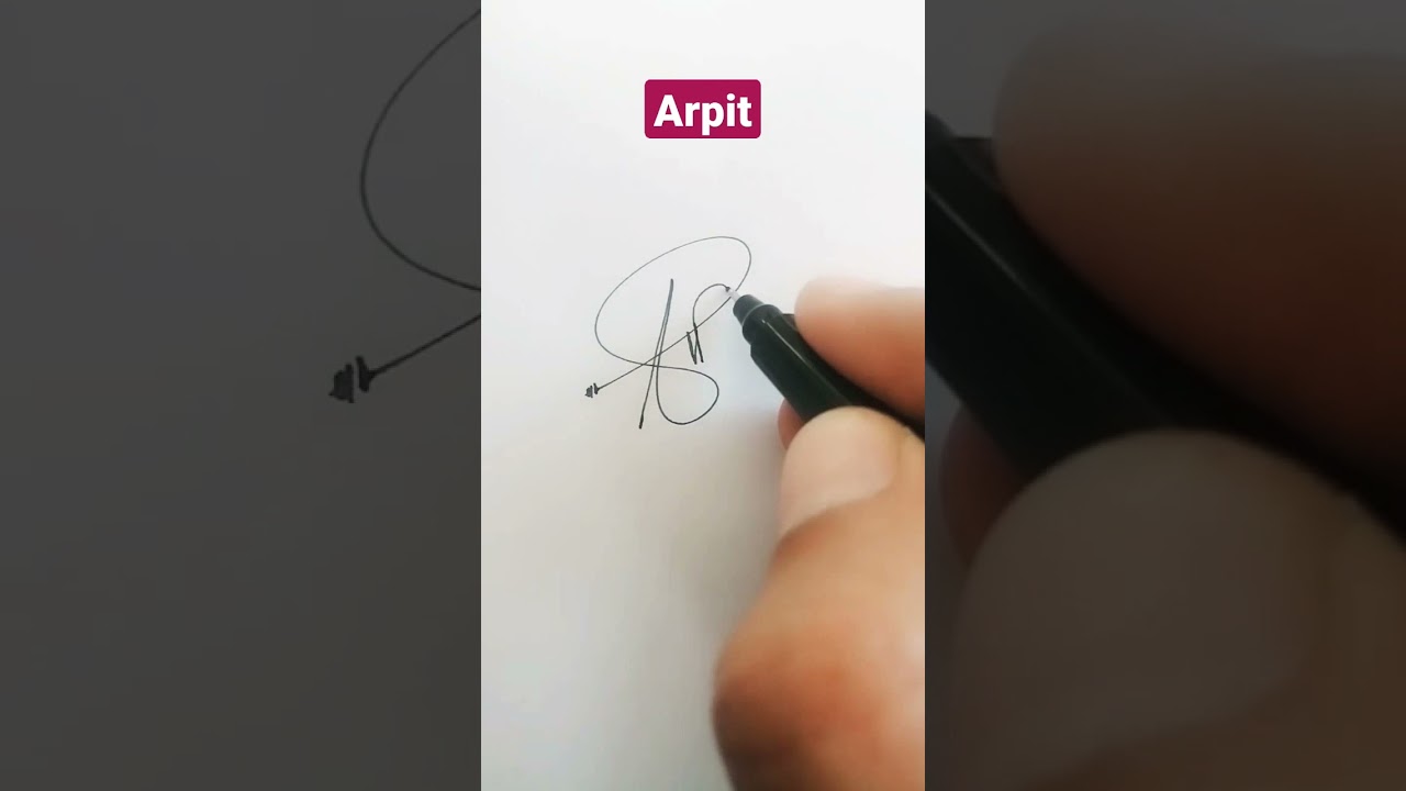 Watch video Arpit Name Signature Request done Now Arpit Name Signature Request done