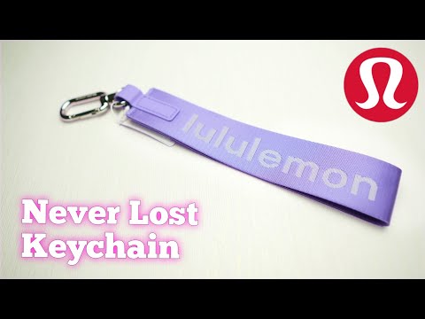 Lululemon Never Lost Key Chain