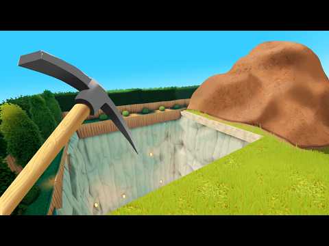 I pushed the game about digging a hole to its limits - YouTube