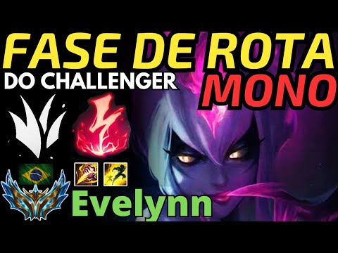 mono EVELYNN JG vs DIANA - BR CHALLENGER - FASE DE ROTA