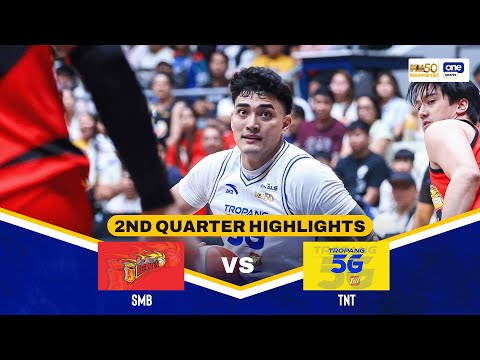 SAN MIGUEL vs TNT | 2ND QUARTER HIGHLIGHTS | FINALS GAME 1 | PBA SEASON 50 PHILIPPINE CUP | JAN. 23