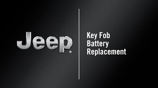 Key Fob Battery Replacement | How To | 2021 Jeep Renegade