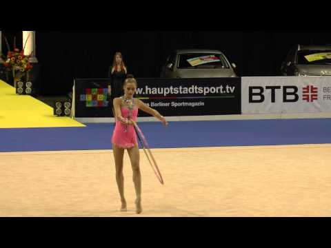 Berlin Masters 2013 Jelizaveta Gamalejeva, Hoop, Latvia