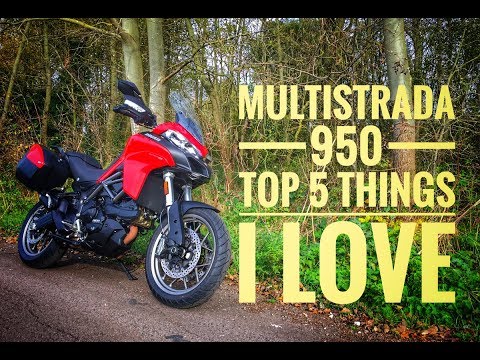 Top 5 things I love about the Ducati Multistrada 950