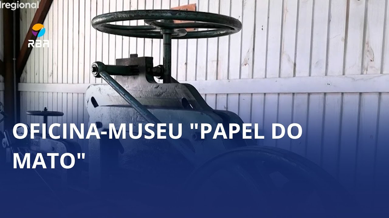 Oficina-Museu “Papel do Mato” preserva a memória gráfica