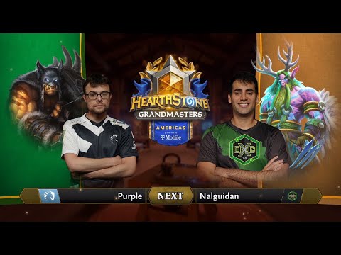 Purple vs Nalguidan - Relegation - Hearthstone Grandmasters Americas 2020 Season 1 - Playoffs