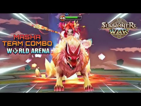 Masha Team Combo in World Arena Ep. 5 - Summoners War