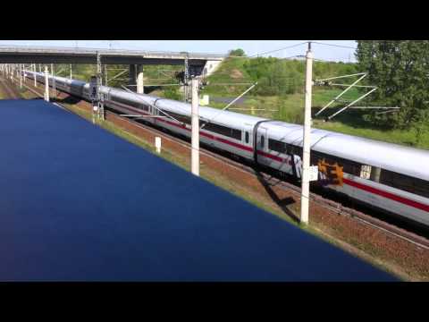 ICE 1 auf der SFS Hannover - Berlin