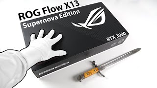 Video thumbnail for ROG Flow X13 Supernova Edition Unboxing + Nvidia Geforce RTX 3080 Laptop eGPU by TheRelaxingEnd